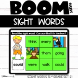 1st Grade Sight Words Set 2 Mystery Picture Boom Cards™