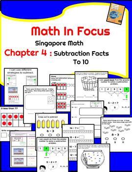 Preview of 1st Grade Math Singapore Math In Focus Chapter 4
