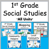 1st Grade Social Studies Community Our Changing Roles and 