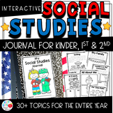K-2 Interactive Social Studies Journal (TEKS & CCSS Aligned)