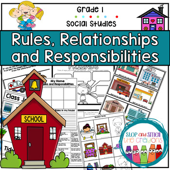 Preview of 1st Grade Social Studies Responsibility Unit | Social Studies Ontario Curriculum