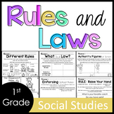 1st Grade Social Studies - Rules & Laws : Home, School, Community