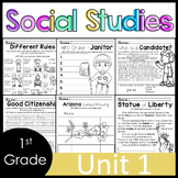 1st Grade - Social Studies - Unit 1 - Rules, Laws, Communi