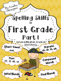1st Grade Spelling Skills Part 1: Orton-Gillingham Inspired