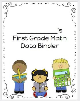 Preview of 1st Grade Student Friendly Math Proficiency Scales and Assessments Data Binder