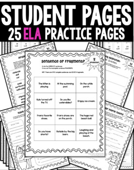 1st Grade Summer Packet by Alyssha Swanson - Teaching and Tapas | TpT