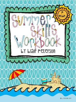 Preview of 1st Grade Summer Skills Workbook: Common Core Review