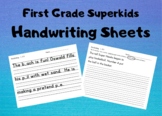 1st Grade Superkids Handwriting Bundle