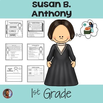 Preview of 1st Grade: Susan B. Anthony