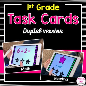 Preview of Digital Task Cards for 1st Grade