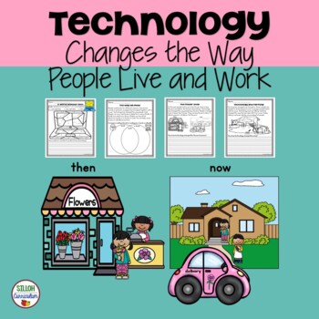 Preview of Technology (Then and Now): 1st Grade