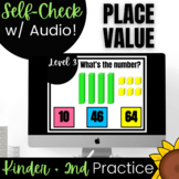 1st and 2nd Grade Place Value Digital Math Activity | 1.NB