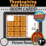 1st Grade Thanksgiving | Add Doubles | Picture Reveal | Boom