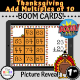 1st Grade Thanksgiving | Add Multiples of Ten | Picture Re