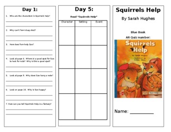 Preview of 1st Grade Unit 2 Week 4 Wonders Leveled Reader Brochures (all 4 levels)
