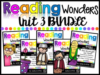 Preview of 1st Grade Unit 3 Reading Wonders BUNDLE (Supplement)