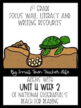 Preview of 1st Grade Unit 4 Week 2 Resources Aligned with Reach for Reading- Tons of Pages!