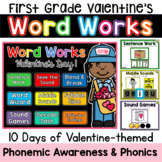 1st Grade Valentine's Day Phonological, Phonemic Awareness
