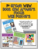 1st Grade Wit & Wisdom Book and Artwork Focus Wall Posters