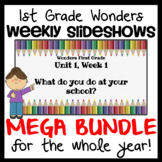 1st Grade Wonders Daily Slideshow ***MEGA BUNDLE! All 6 Units!***
