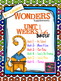 1st Grade Wonders - Unit 1 Bundle