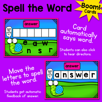 1st Grade Wonders Sight Word Boom Cards BIG Bundle (Distance Learning)