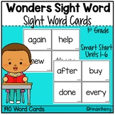 1st Grade Wonders Sight Word Flash Cards