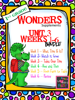 Preview of 1st Grade Wonders - Unit 3 Bundle