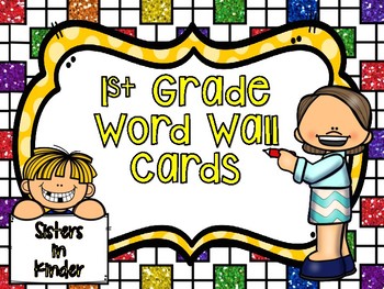 Preview of 1st Grade Word Wall