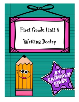 Preview of 1st Grade Writing Poetry Charts & Teaching Points