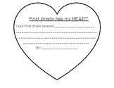 1st Grade has my Heart