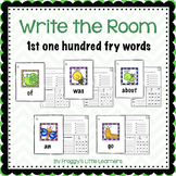 1st hundred Fry sight words Write the Room