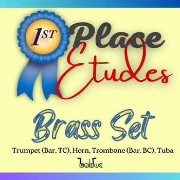 Preview of 1st Place Etudes - Brass Bundle