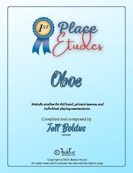 Preview of 1st Place Etudes - Oboe Book