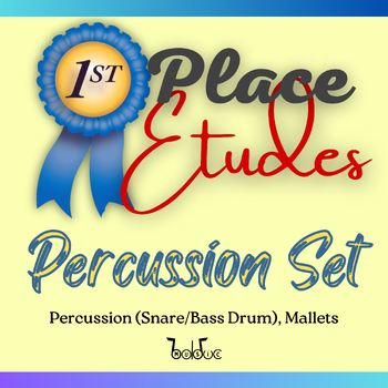 Preview of 1st Place Etudes - Percussion Bundle