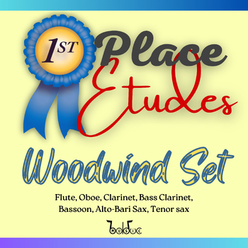 Preview of 1st Place Etudes - Woodwind Bundle