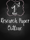1st Research Paper Outline 6-12