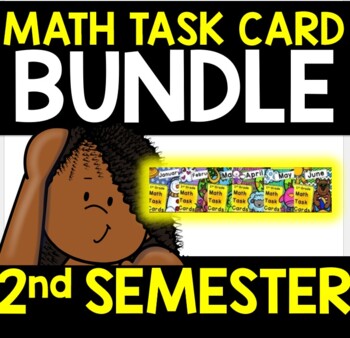 Preview of Math Task Card Bundle