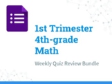 Place Value, Multi Operation 4th Grade Math Review - 9 Goo