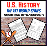 1st World Series SPED Informational Text W/ Worksheets US History