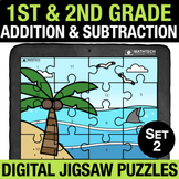 1st and 2nd Grade Basic Addition and Subtraction Digital M