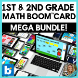 1st and 2nd Grade Math Boom Card MEGA BUNDLE!