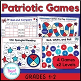 1st and 2nd Grade Patriotic Games - Memorial Day - Veteran