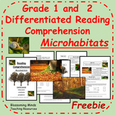 1st and 2nd Grade Reading Comprehension : Microhabitats