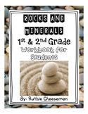 1st and 2nd Grade Rocks and Minerals Workbook for students