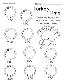 1st and 2nd grade thanksgiving math and l a worksheet packet tpt