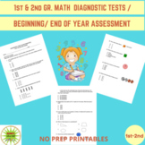 1st & 2nd Gr. MATH Diagnostic/Placement/End of Year Assess
