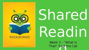 Preview of 1st grade Bookworms - powerpoint presentation Week 3