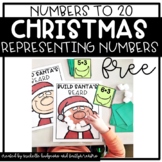 1st grade Christmas Activities Representing Numbers to 20 