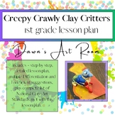 1st grade - Creepy Crawly Clay Critters